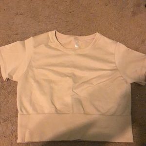Tan Aerie Workout Top